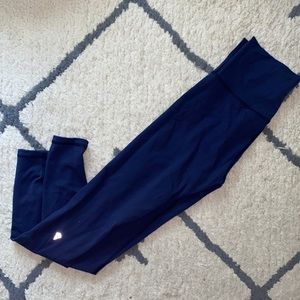 ivivva (kids lululemon) leggings navy blue